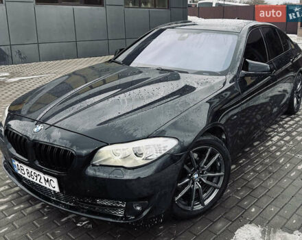 Черный БМВ 5 Серия, объемом двигателя 2 л и пробегом 282 тыс. км за 13800 $, фото 1 на Automoto.ua