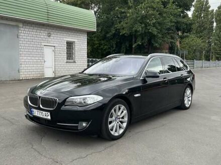 Чорний БМВ 5 Серія, об'ємом двигуна 2 л та пробігом 192 тис. км за 12999 $, фото 1 на Automoto.ua