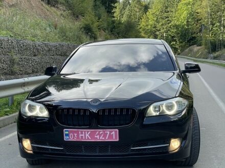 Черный БМВ 5 Серия, объемом двигателя 2 л и пробегом 200 тыс. км за 11999 $, фото 1 на Automoto.ua