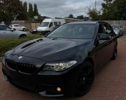 Черный БМВ 5 Серия, объемом двигателя 2 л и пробегом 300 тыс. км за 13500 $, фото 1 на Automoto.ua