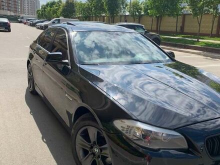 Черный БМВ 5 Серия, объемом двигателя 2 л и пробегом 119 тыс. км за 14300 $, фото 1 на Automoto.ua