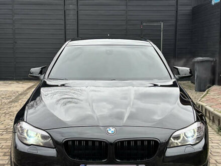 Чорний БМВ 5 Серія, об'ємом двигуна 2 л та пробігом 165 тис. км за 13750 $, фото 1 на Automoto.ua