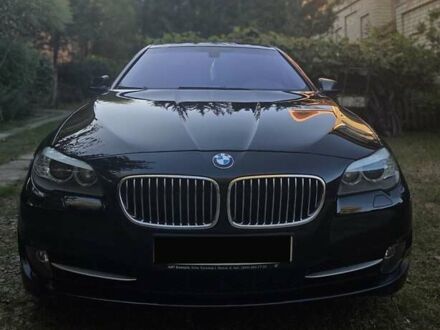 Чорний БМВ 5 Серія, об'ємом двигуна 2 л та пробігом 164 тис. км за 15450 $, фото 1 на Automoto.ua
