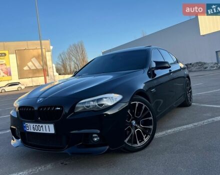 Чорний БМВ 5 Серія, об'ємом двигуна 2 л та пробігом 208 тис. км за 12200 $, фото 1 на Automoto.ua