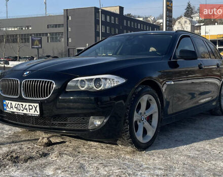 Черный БМВ 5 Серия, объемом двигателя 2 л и пробегом 249 тыс. км за 13700 $, фото 1 на Automoto.ua