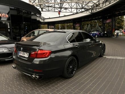 Черный БМВ 5 Серия, объемом двигателя 2 л и пробегом 217 тыс. км за 14900 $, фото 1 на Automoto.ua