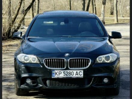 Черный БМВ 5 Серия, объемом двигателя 2 л и пробегом 270 тыс. км за 13700 $, фото 1 на Automoto.ua
