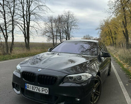 Чорний БМВ 5 Серія, об'ємом двигуна 2 л та пробігом 260 тис. км за 15200 $, фото 1 на Automoto.ua