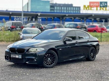 Чорний БМВ 5 Серія, об'ємом двигуна 3 л та пробігом 136 тис. км за 14900 $, фото 1 на Automoto.ua