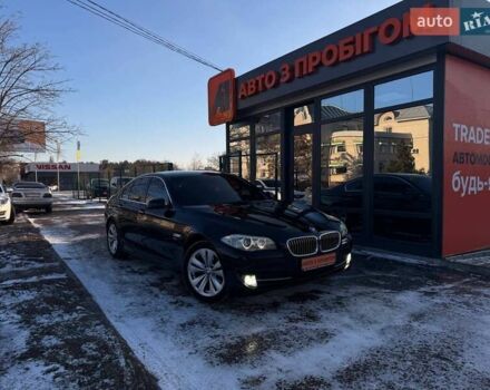 Черный БМВ 5 Серия, объемом двигателя 2 л и пробегом 234 тыс. км за 12500 $, фото 1 на Automoto.ua