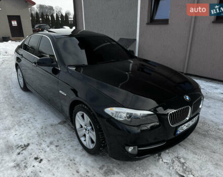 Чорний БМВ 5 Серія, об'ємом двигуна 2 л та пробігом 180 тис. км за 11800 $, фото 1 на Automoto.ua