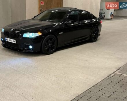 Черный БМВ 5 Серия, объемом двигателя 2.98 л и пробегом 220 тыс. км за 14500 $, фото 1 на Automoto.ua