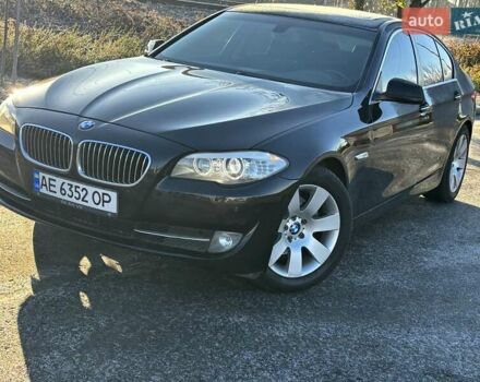 Черный БМВ 5 Серия, объемом двигателя 2 л и пробегом 337 тыс. км за 10200 $, фото 1 на Automoto.ua