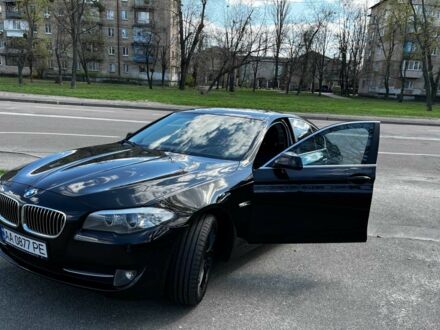 Черный БМВ 5 Серия, объемом двигателя 2 л и пробегом 245 тыс. км за 17500 $, фото 1 на Automoto.ua