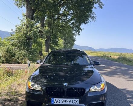 Черный БМВ 5 Серия, объемом двигателя 3 л и пробегом 166 тыс. км за 13700 $, фото 1 на Automoto.ua