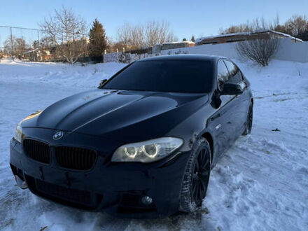 Черный БМВ 5 Серия, объемом двигателя 2 л и пробегом 241 тыс. км за 12900 $, фото 1 на Automoto.ua