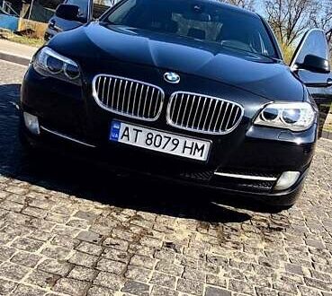 Чорний БМВ 5 Серія, об'ємом двигуна 2 л та пробігом 376 тис. км за 12900 $, фото 1 на Automoto.ua