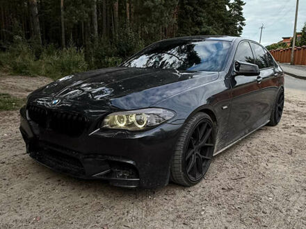 Чорний БМВ 5 Серія, об'ємом двигуна 2.98 л та пробігом 167 тис. км за 15100 $, фото 1 на Automoto.ua