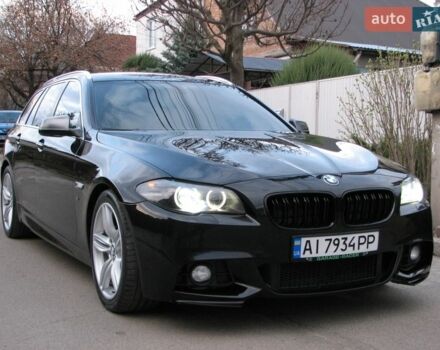 Чорний БМВ 5 Серія, об'ємом двигуна 2 л та пробігом 396 тис. км за 12900 $, фото 1 на Automoto.ua