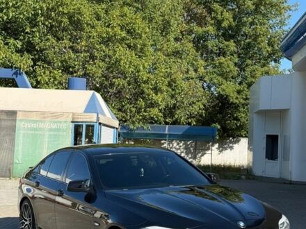 Черный БМВ 5 Серия, объемом двигателя 3 л и пробегом 96 тыс. км за 19800 $, фото 1 на Automoto.ua