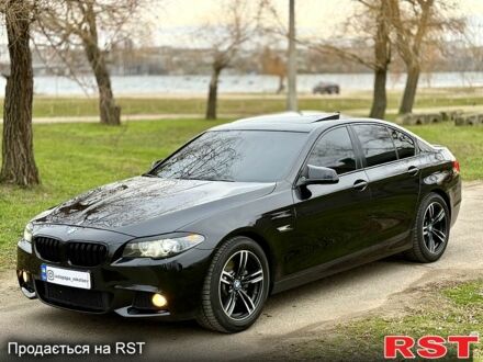 Черный БМВ 5 Серия, объемом двигателя 2 л и пробегом 23200 тыс. км за 13999 $, фото 1 на Automoto.ua