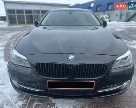Черный БМВ 5 Серия, объемом двигателя 2 л и пробегом 223 тыс. км за 10800 $, фото 1 на Automoto.ua