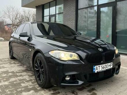 Черный БМВ 5 Серия, объемом двигателя 2 л и пробегом 350 тыс. км за 12900 $, фото 1 на Automoto.ua