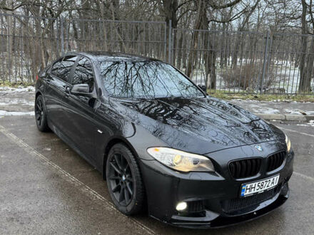 Чорний БМВ 5 Серія, об'ємом двигуна 3 л та пробігом 169 тис. км за 13600 $, фото 1 на Automoto.ua