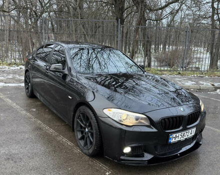 Чорний БМВ 5 Серія, об'ємом двигуна 3 л та пробігом 169 тис. км за 13600 $, фото 1 на Automoto.ua
