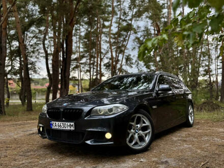 Черный БМВ 5 Серия, объемом двигателя 2 л и пробегом 274 тыс. км за 15400 $, фото 1 на Automoto.ua