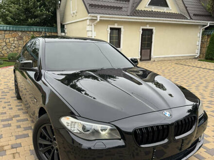 Чорний БМВ 5 Серія, об'ємом двигуна 2 л та пробігом 225 тис. км за 16200 $, фото 1 на Automoto.ua
