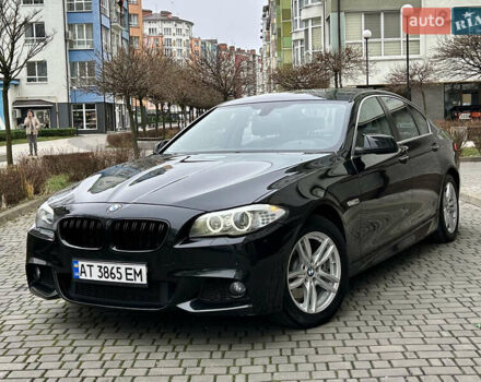 Чорний БМВ 5 Серія, об'ємом двигуна 2 л та пробігом 186 тис. км за 12999 $, фото 1 на Automoto.ua