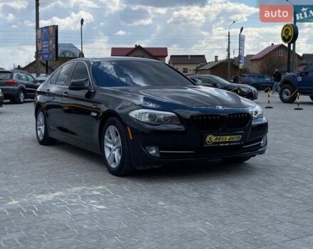 Черный БМВ 5 Серия, объемом двигателя 2 л и пробегом 199 тыс. км за 12500 $, фото 1 на Automoto.ua