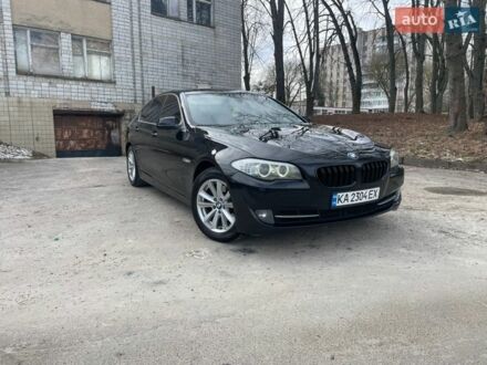 Черный БМВ 5 Серия, объемом двигателя 2 л и пробегом 190 тыс. км за 12900 $, фото 1 на Automoto.ua