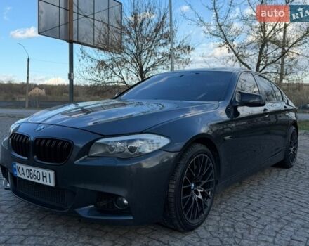 Черный БМВ 5 Серия, объемом двигателя 3 л и пробегом 200 тыс. км за 13700 $, фото 1 на Automoto.ua
