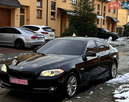 Чорний БМВ 5 Серія, об'ємом двигуна 2 л та пробігом 214 тис. км за 11800 $, фото 1 на Automoto.ua