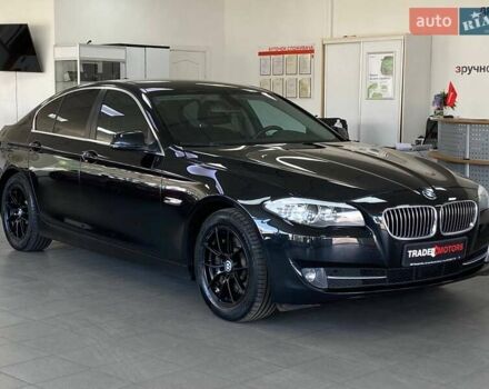 Черный БМВ 5 Серия, объемом двигателя 2 л и пробегом 247 тыс. км за 13490 $, фото 1 на Automoto.ua