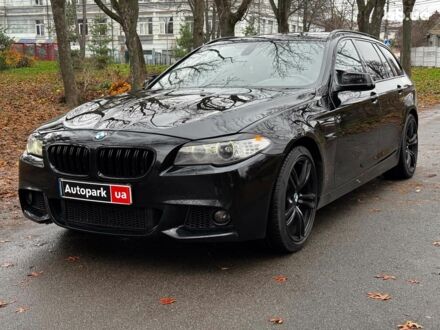 Черный БМВ 5 Серия, объемом двигателя 2 л и пробегом 307 тыс. км за 14490 $, фото 1 на Automoto.ua