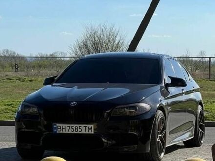 Черный БМВ 5 Серия, объемом двигателя 3 л и пробегом 110 тыс. км за 8000 $, фото 1 на Automoto.ua