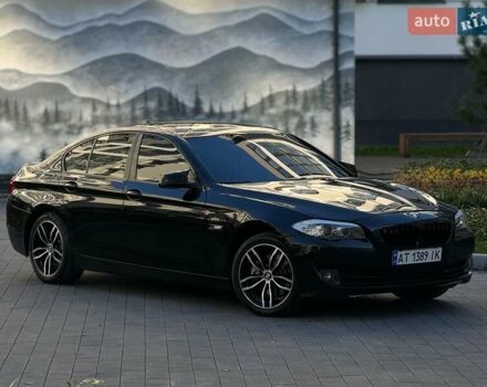 Черный БМВ 5 Серия, объемом двигателя 2 л и пробегом 328 тыс. км за 12900 $, фото 1 на Automoto.ua