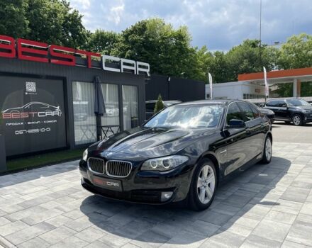Чорний БМВ 5 Серія, об'ємом двигуна 2 л та пробігом 140 тис. км за 13900 $, фото 1 на Automoto.ua