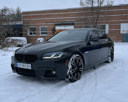 Черный БМВ 5 Серия, объемом двигателя 2 л и пробегом 228 тыс. км за 14500 $, фото 1 на Automoto.ua