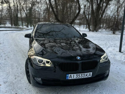 Черный БМВ 5 Серия, объемом двигателя 2 л и пробегом 195 тыс. км за 18800 $, фото 1 на Automoto.ua