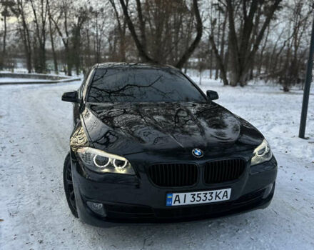Черный БМВ 5 Серия, объемом двигателя 2 л и пробегом 195 тыс. км за 18800 $, фото 1 на Automoto.ua