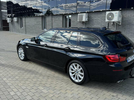 Черный БМВ 5 Серия, объемом двигателя 2.99 л и пробегом 295 тыс. км за 16650 $, фото 1 на Automoto.ua
