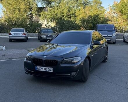 Чорний БМВ 5 Серія, об'ємом двигуна 2 л та пробігом 205 тис. км за 10000 $, фото 1 на Automoto.ua