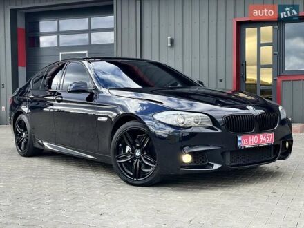 Чорний БМВ 5 Серія, об'ємом двигуна 2 л та пробігом 264 тис. км за 13999 $, фото 1 на Automoto.ua