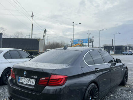 Черный БМВ 5 Серия, объемом двигателя 2 л и пробегом 170 тыс. км за 12800 $, фото 1 на Automoto.ua