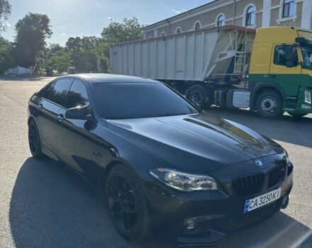 Чорний БМВ 5 Серія, об'ємом двигуна 2 л та пробігом 260 тис. км за 14800 $, фото 1 на Automoto.ua