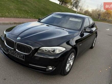 Черный БМВ 5 Серия, объемом двигателя 2 л и пробегом 170 тыс. км за 12650 $, фото 1 на Automoto.ua
